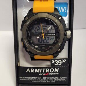 NEW IN BOX ARMITRON PRO SPORT WATER RESISTANT WATCH